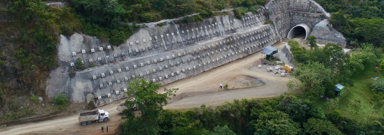 Avanza con firmeza en el Tramo II del Túnel Guillermo Gaviria Echeverri 